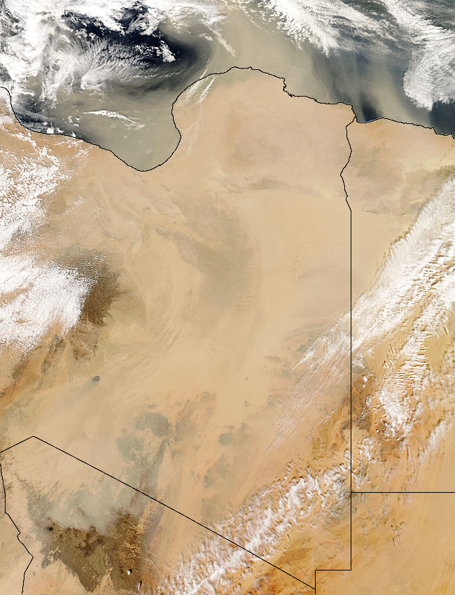 Dust storm in north Africa - related image preview