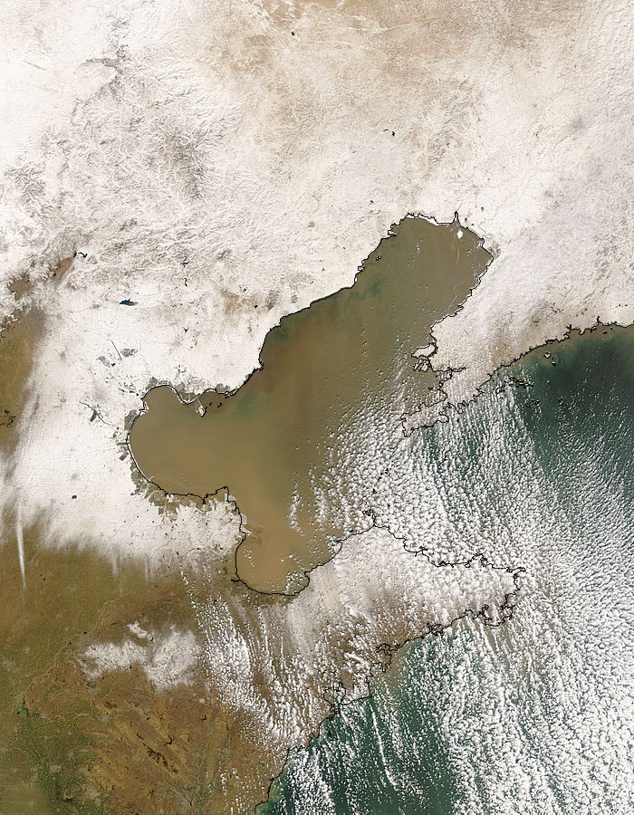 Sediment in Bo Hai, China - related image preview