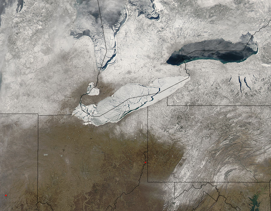 Ice on Lake Erie - related image preview
