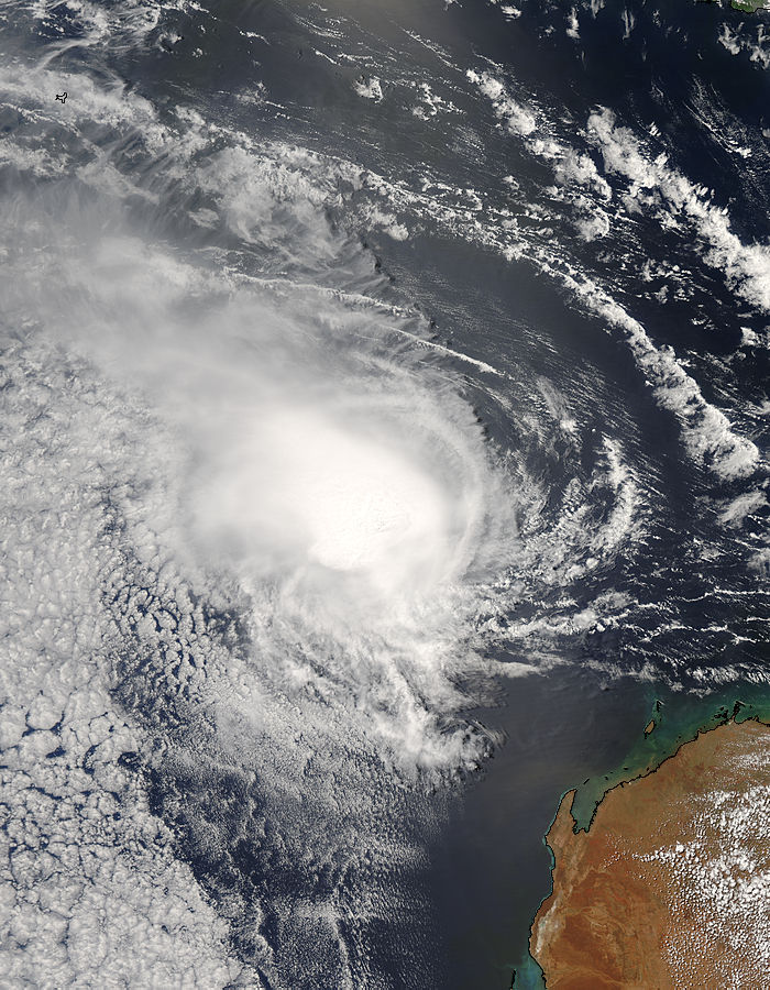 Tropical Cyclone Jacob (18S) approaching Australia - related image preview