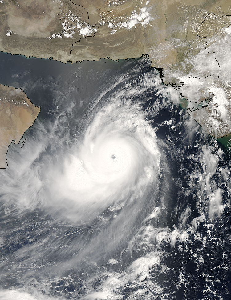 Tropical Cyclone Gonu (02A) in the Arabian Sea - related image preview