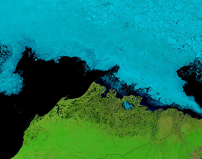 North Slope of Alaska (false color) - related image preview