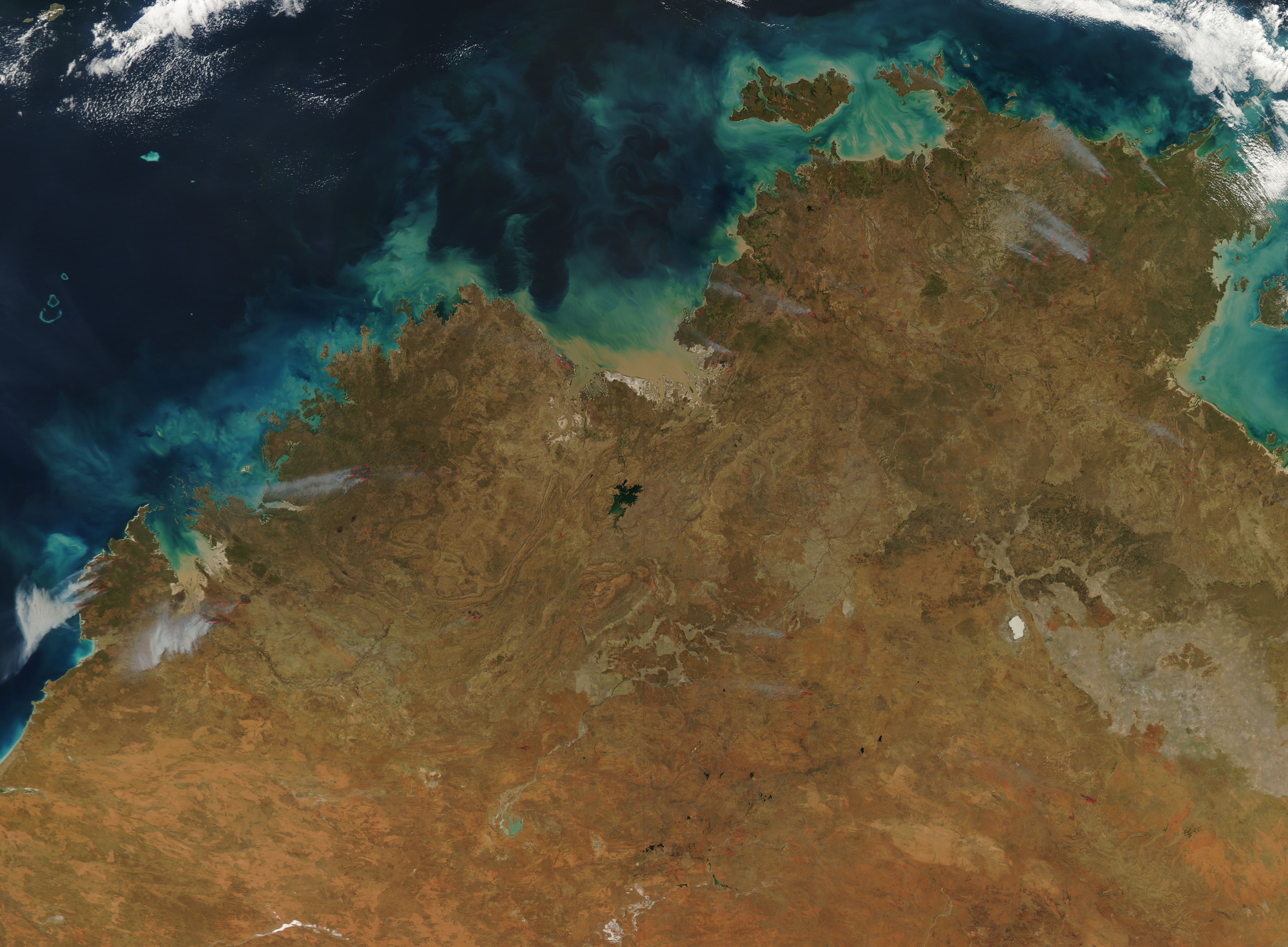 Fires across northern Australia - related image preview