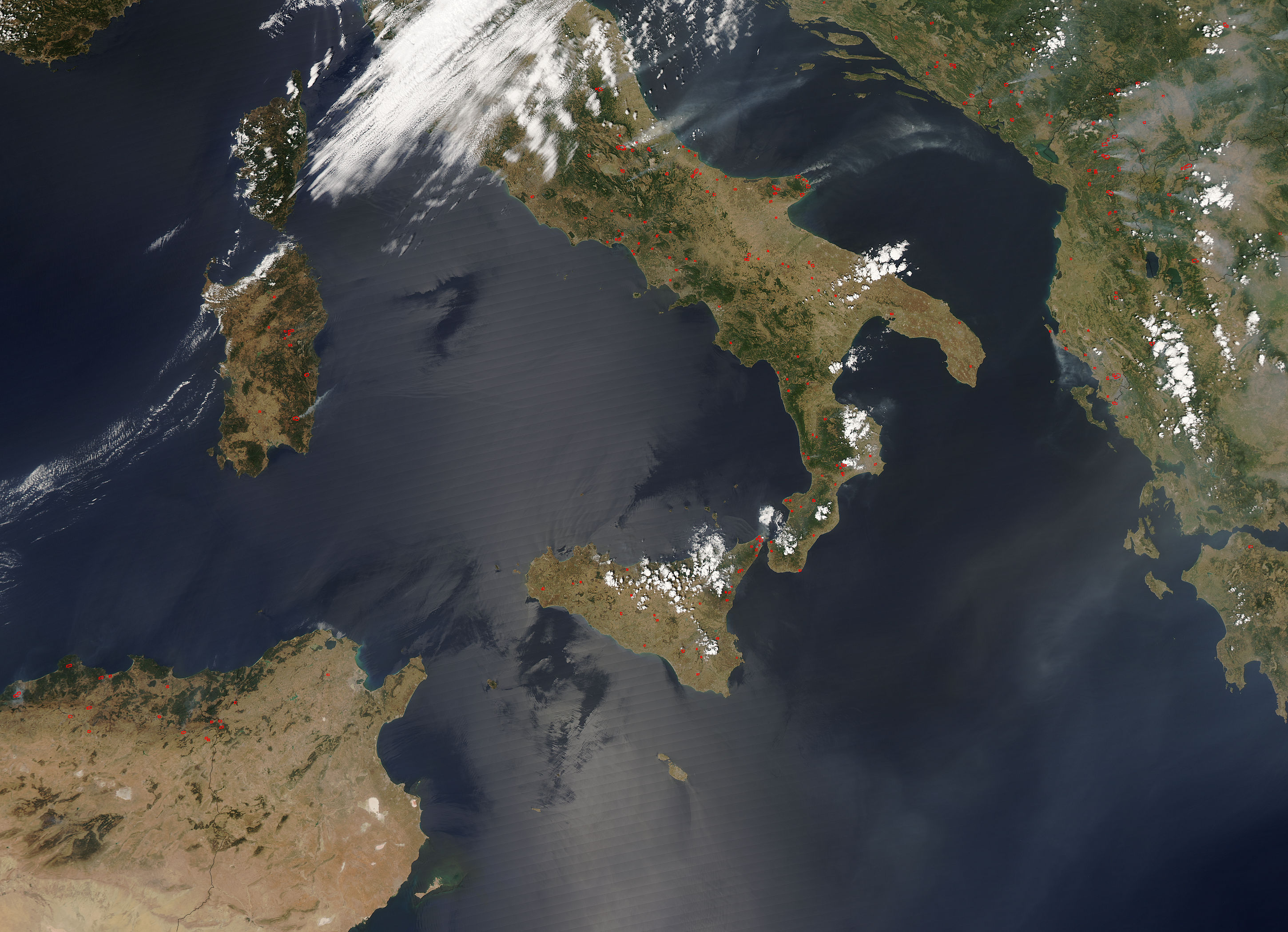 Fires across southern Europe - related image preview