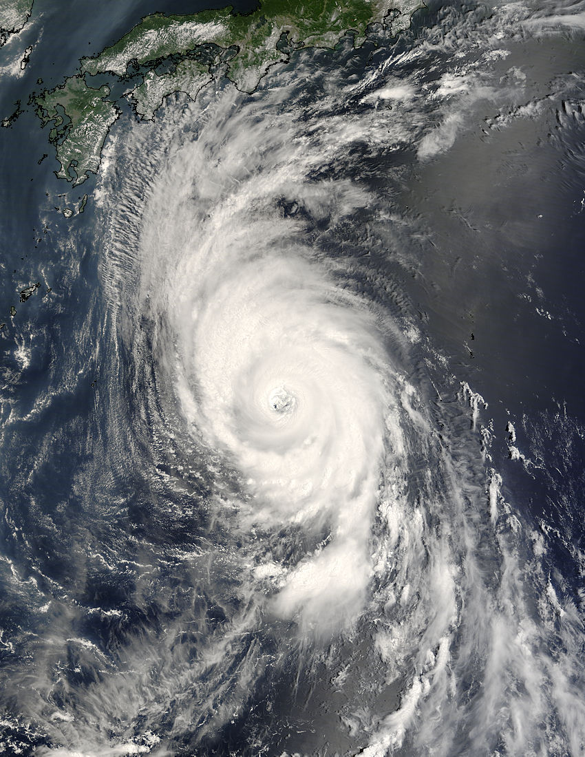 Typhoon Usagi (05W) approaching Japan - related image preview