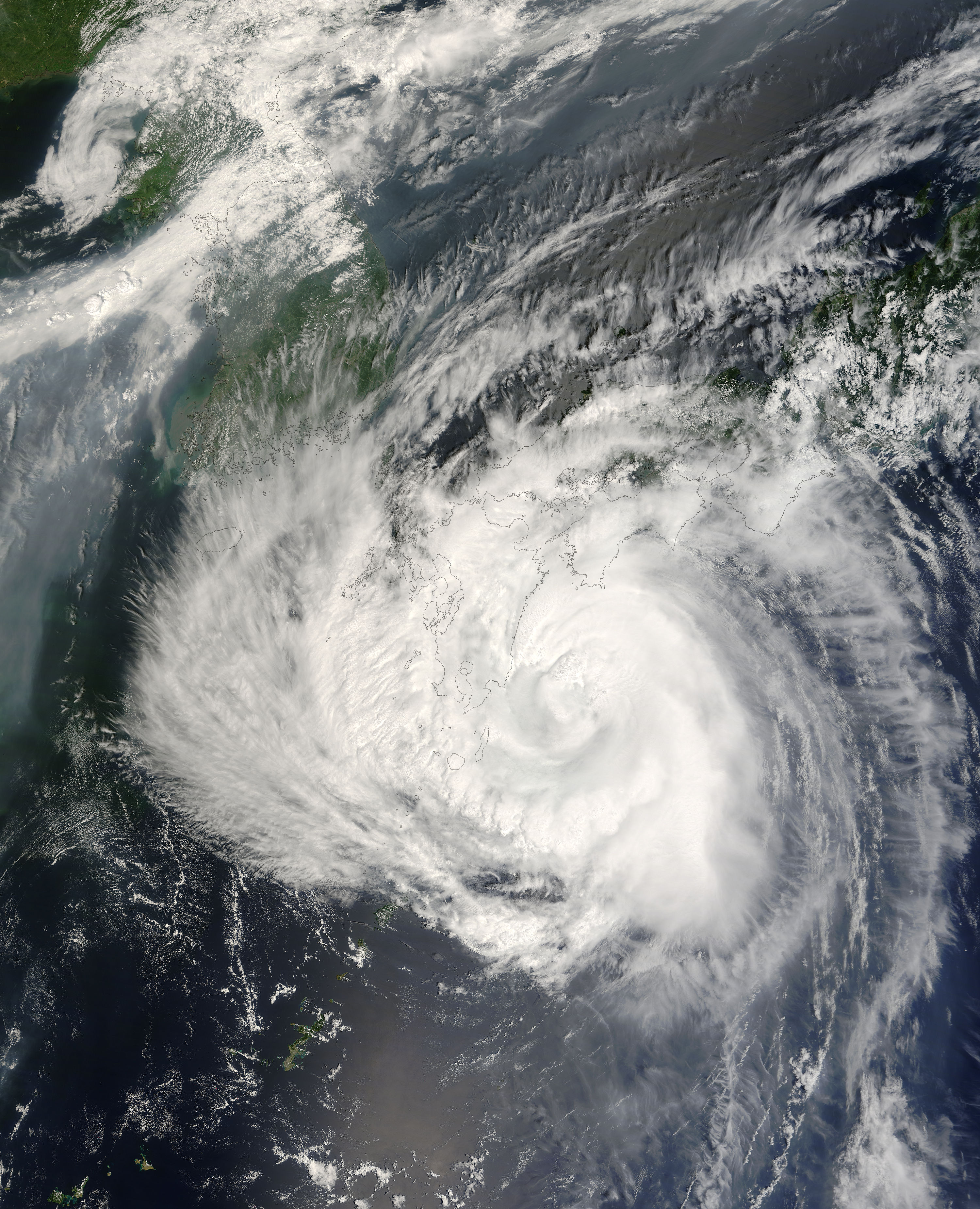 Typhoon Usagi (05W) over Japan - related image preview