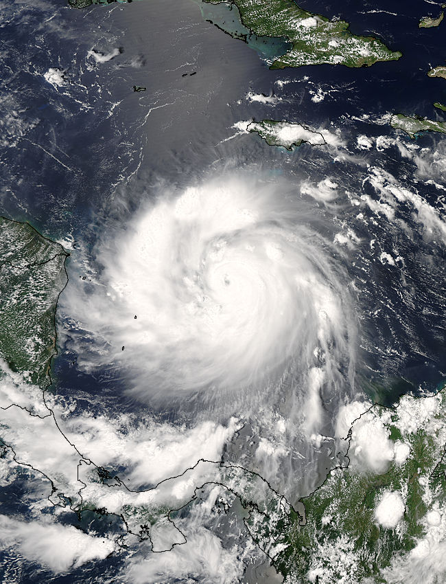 Hurricane Felix (06L) approaching Central America - related image preview