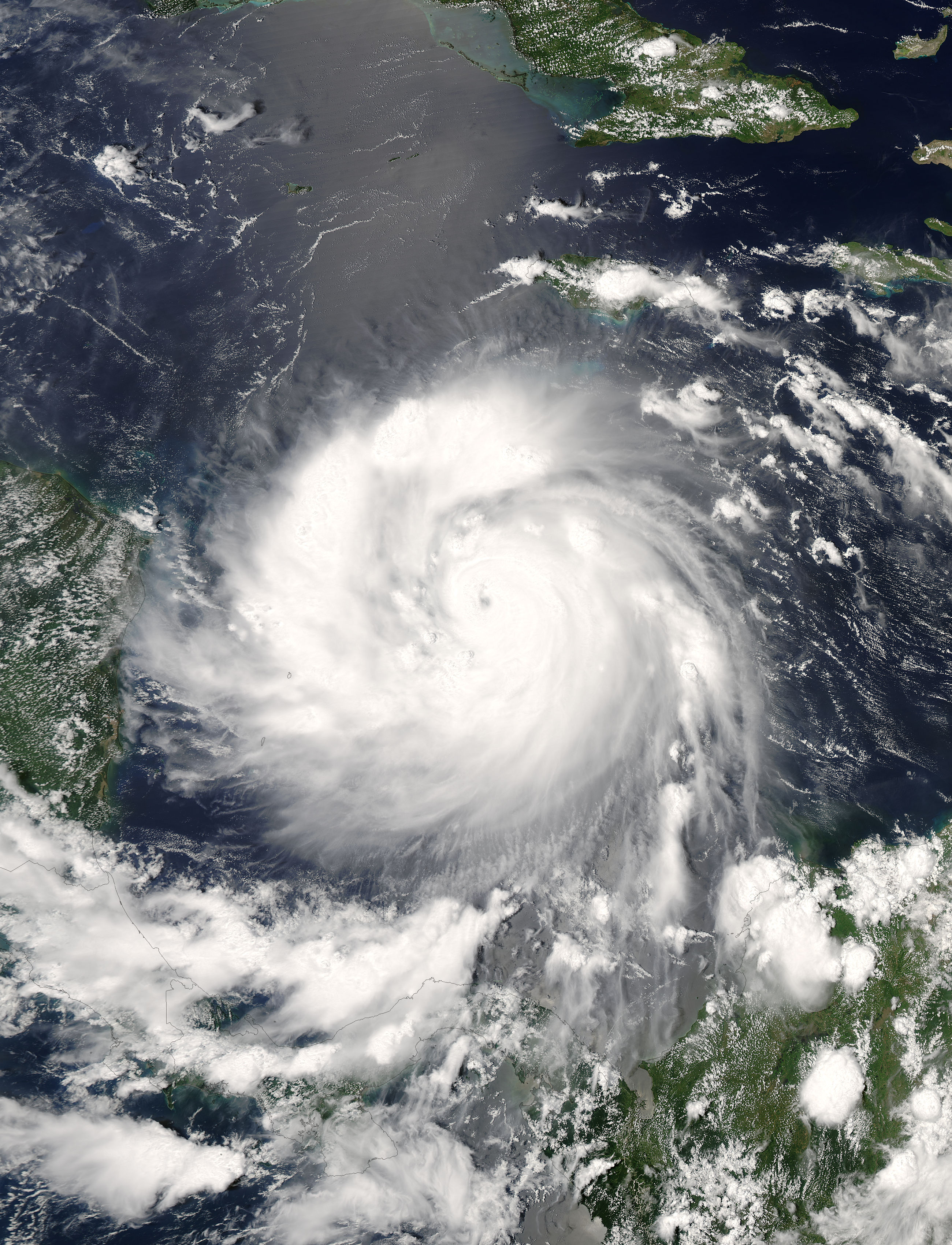 Hurricane Felix (06L) approaching Central America - related image preview