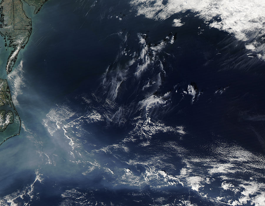 Haze off the eastern United States - related image preview