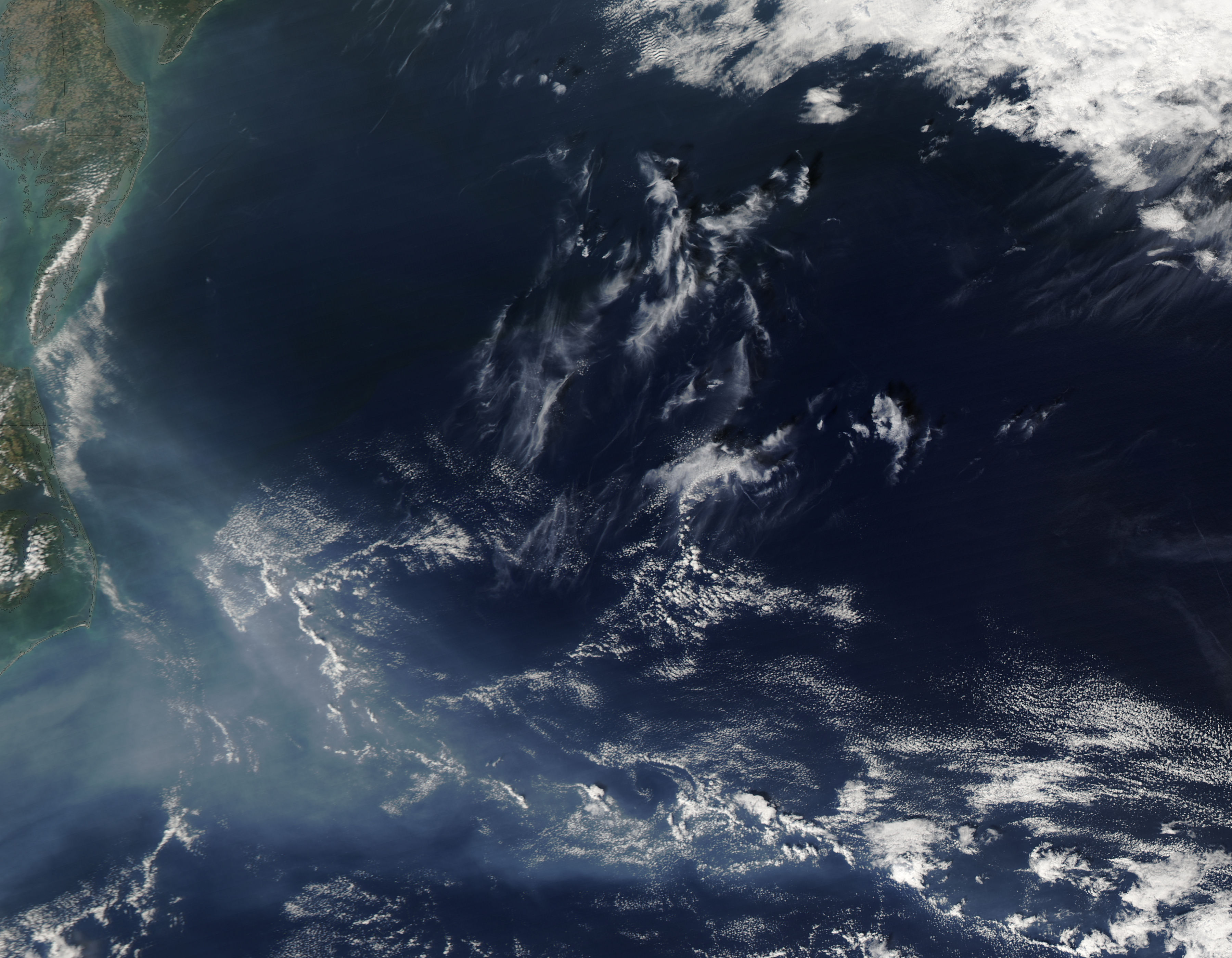 Haze off the eastern United States - related image preview