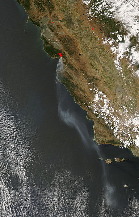 Summit fire in central California - related image preview