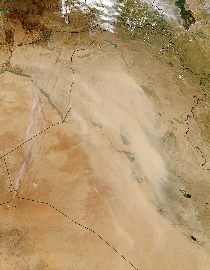 Dust storm in the Middle East - related image preview