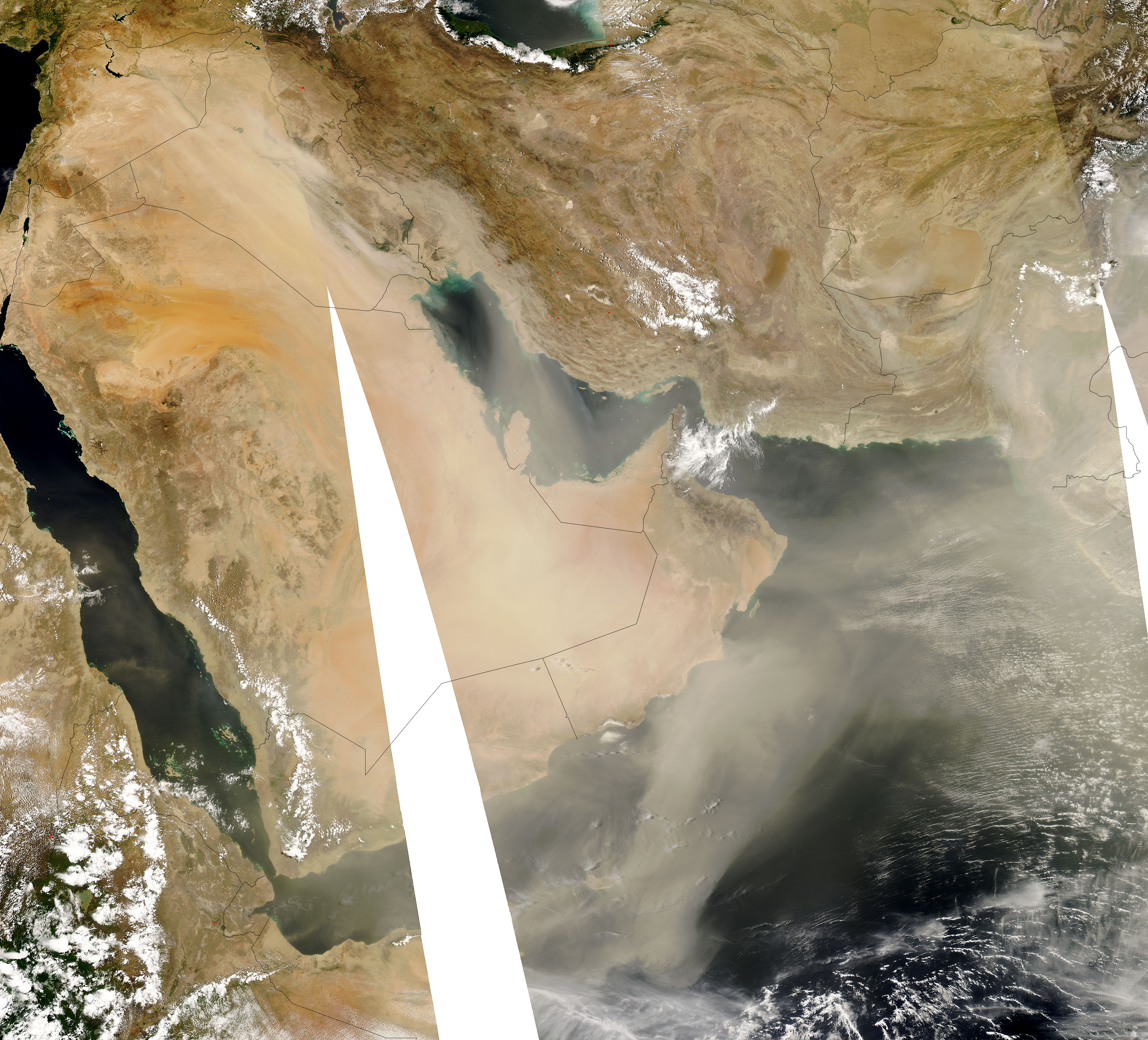 Dust storms in the Middle East - related image preview