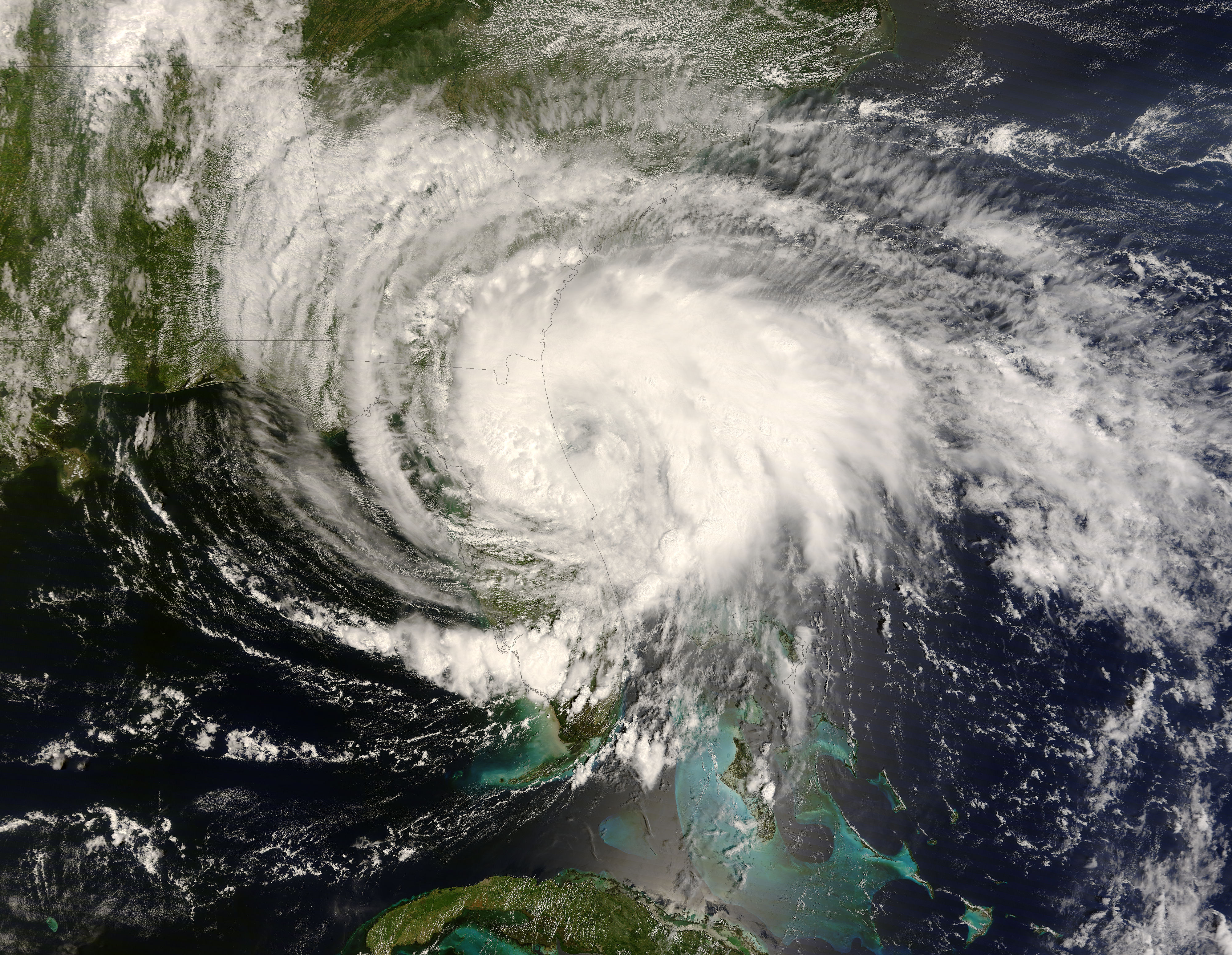Tropical Storm Fay (06L) over the southeastern United States - related image preview