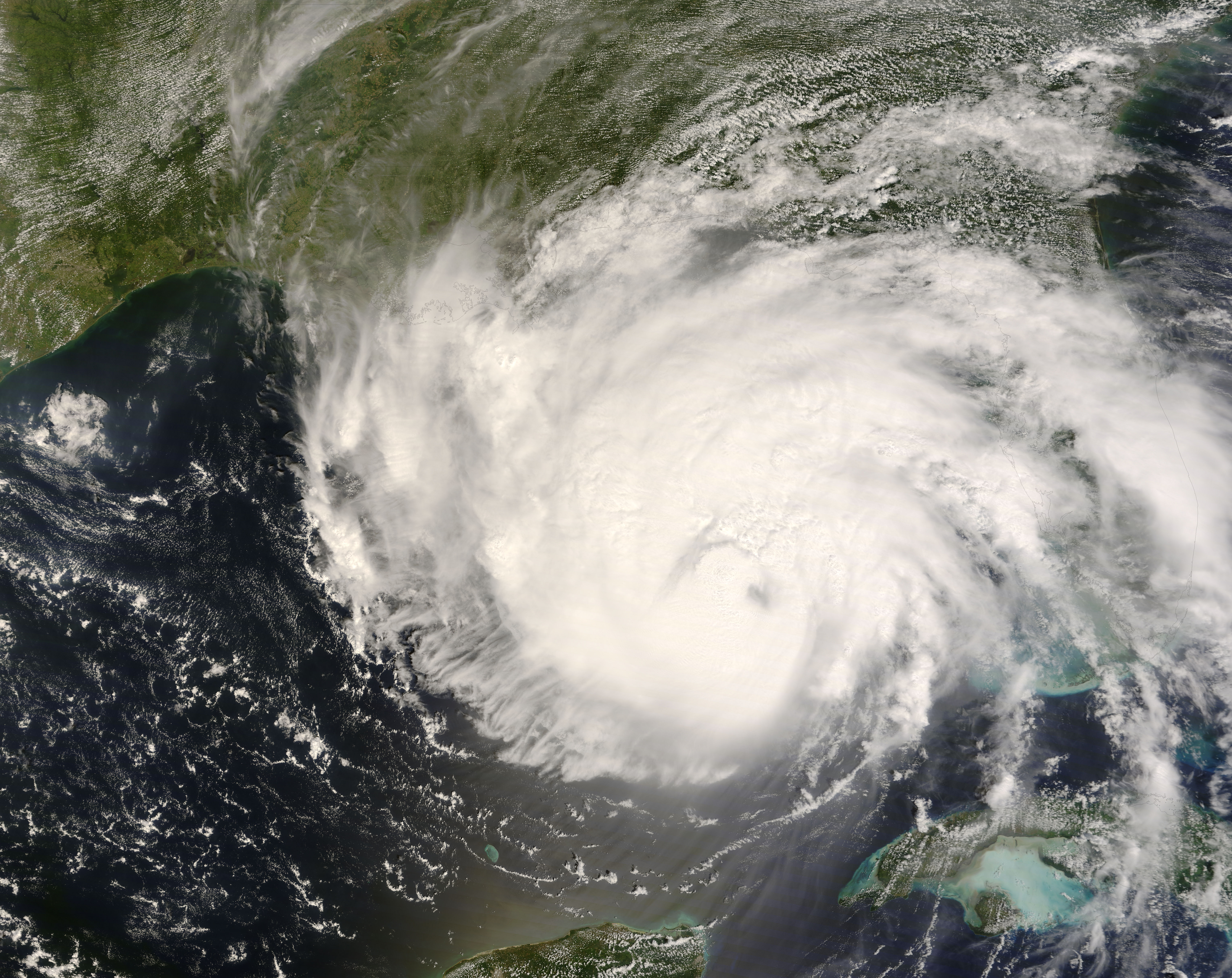 Hurricane Gustav (07L) in the Gulf of Mexico - related image preview
