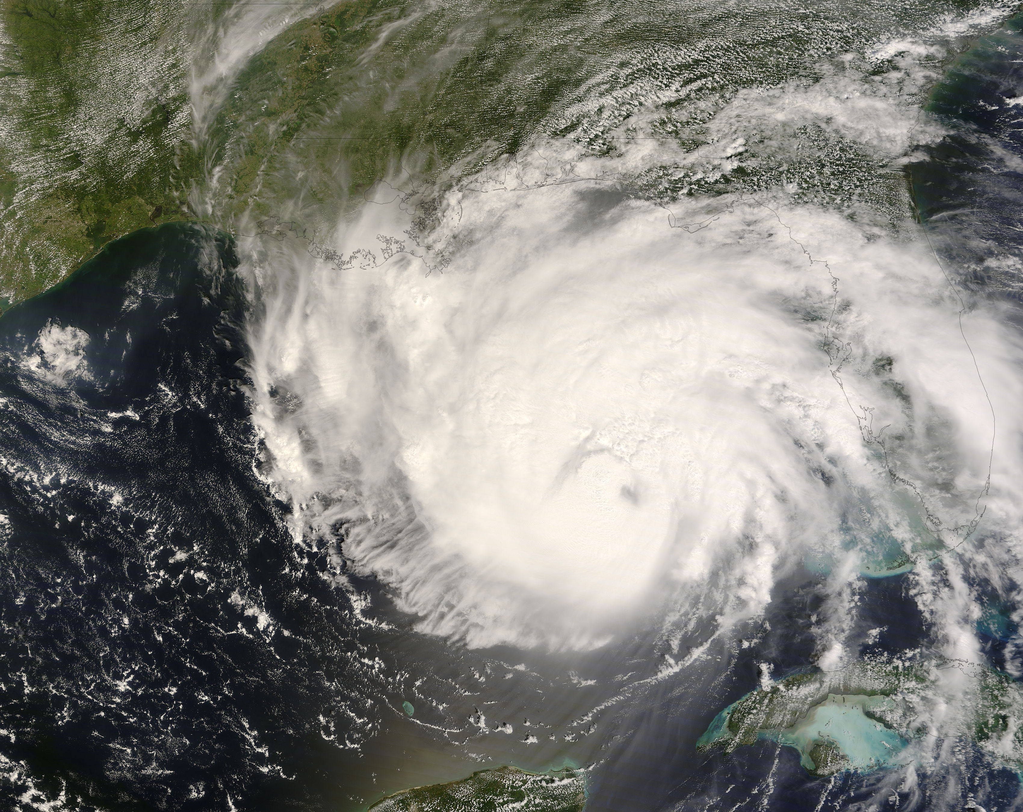 Hurricane Gustav (07L) in the Gulf of Mexico - related image preview