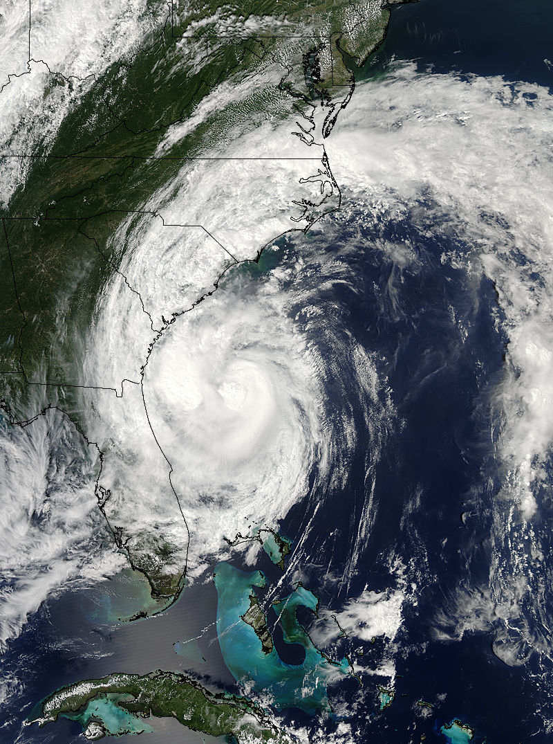 Tropical Storm Hanna (08L) over the East Coast - related image preview