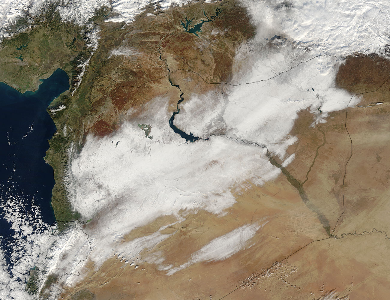 Snow in Syria - related image preview