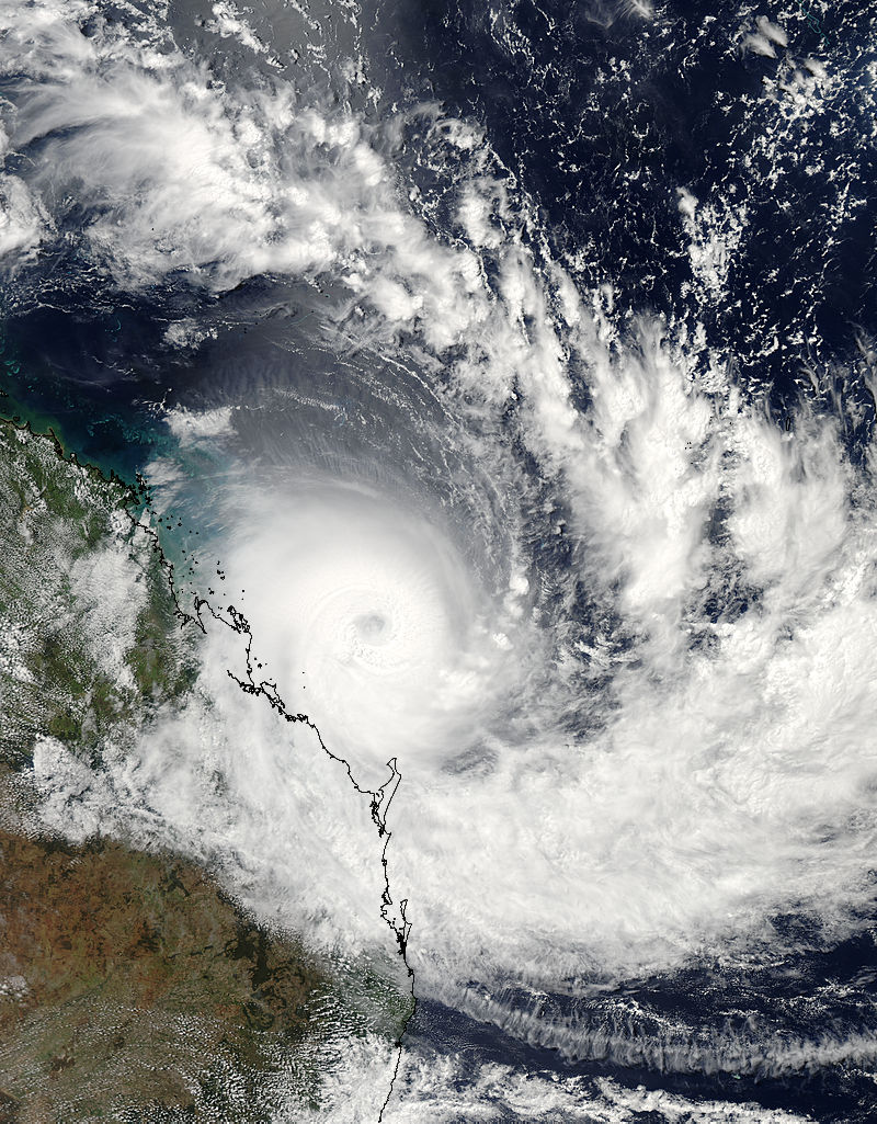 Tropical Cyclone Hamish (18P) over Australia - related image preview