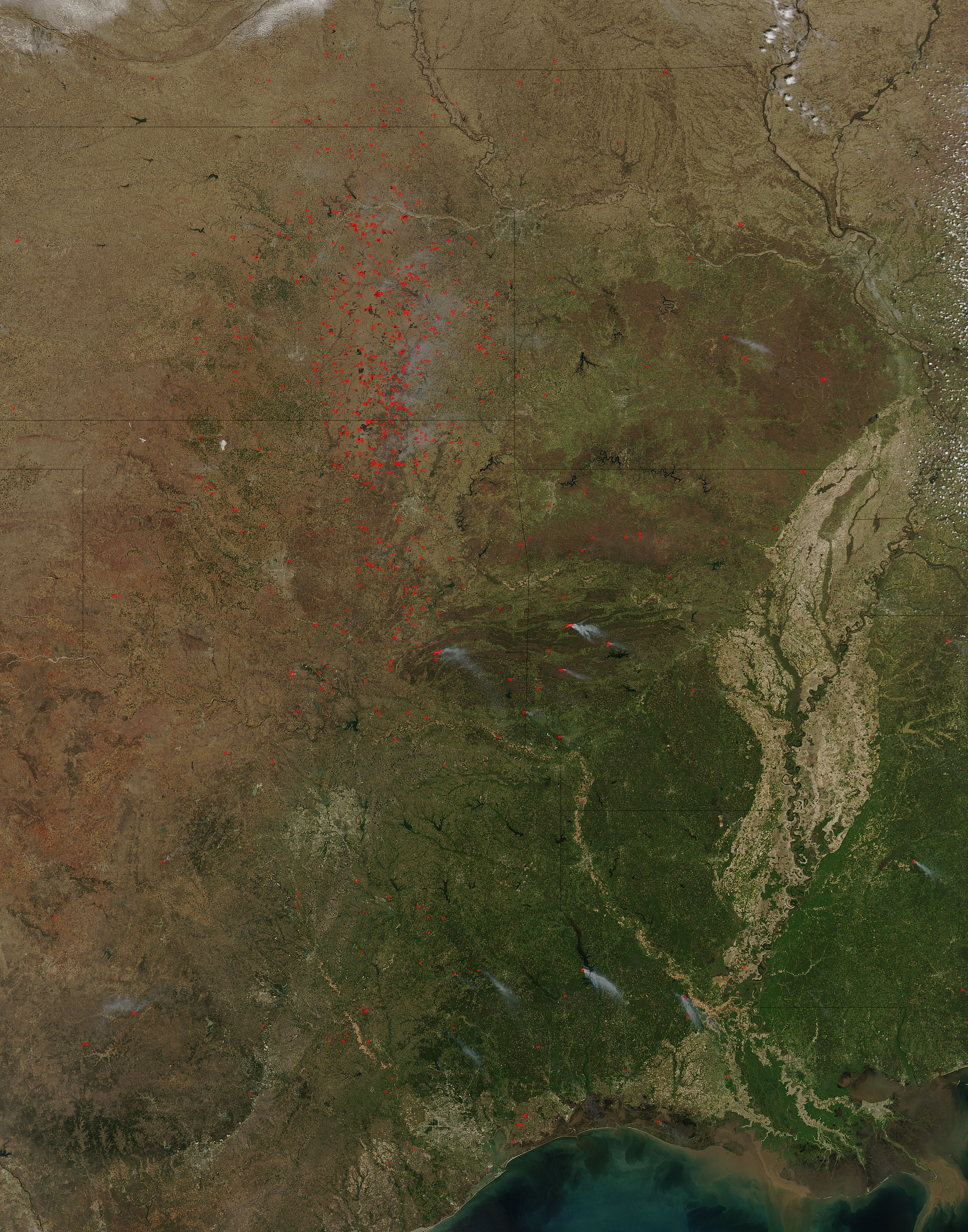 Fires in the central United States - related image preview