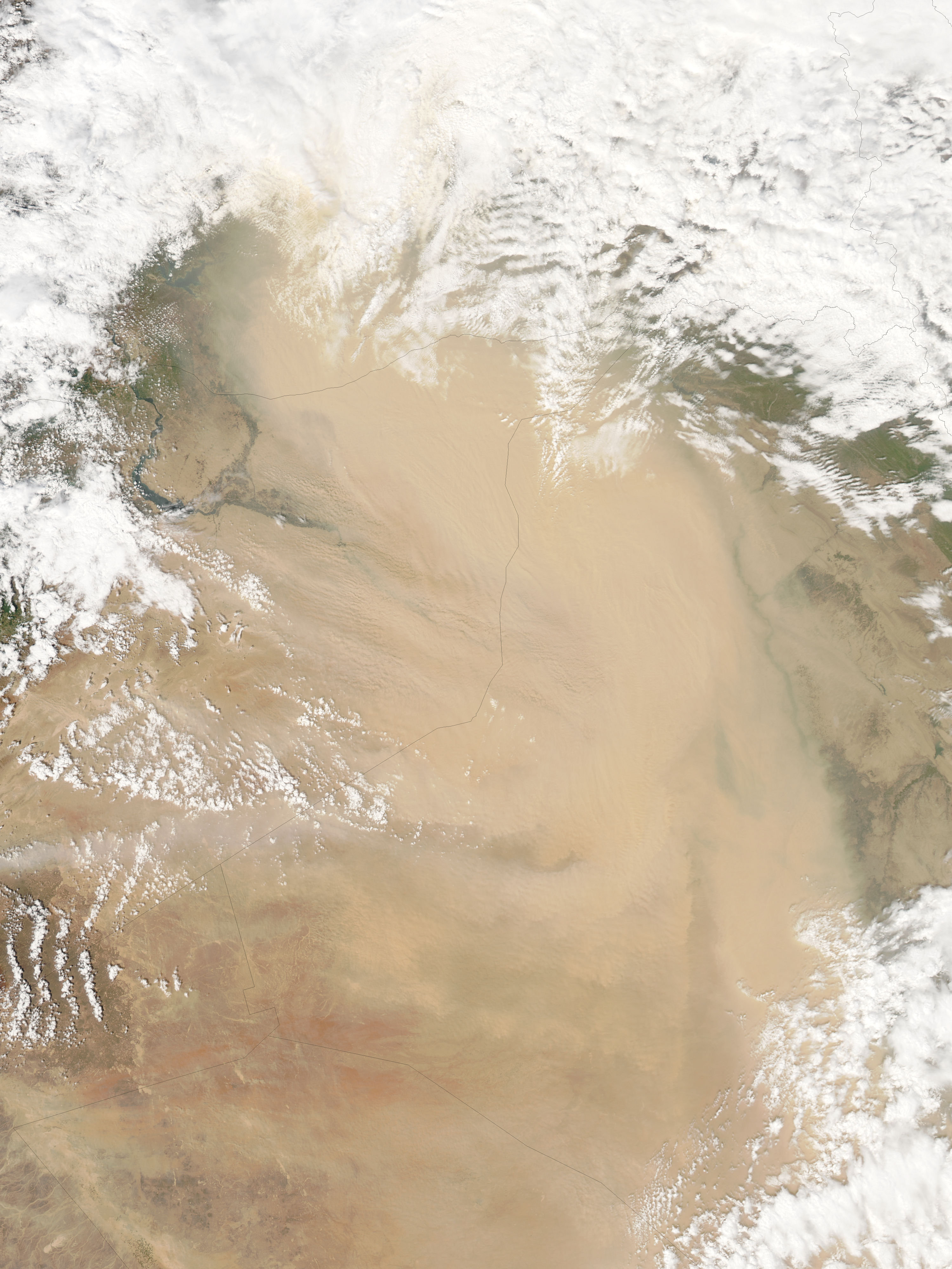 Dust storm in the Middle East - related image preview