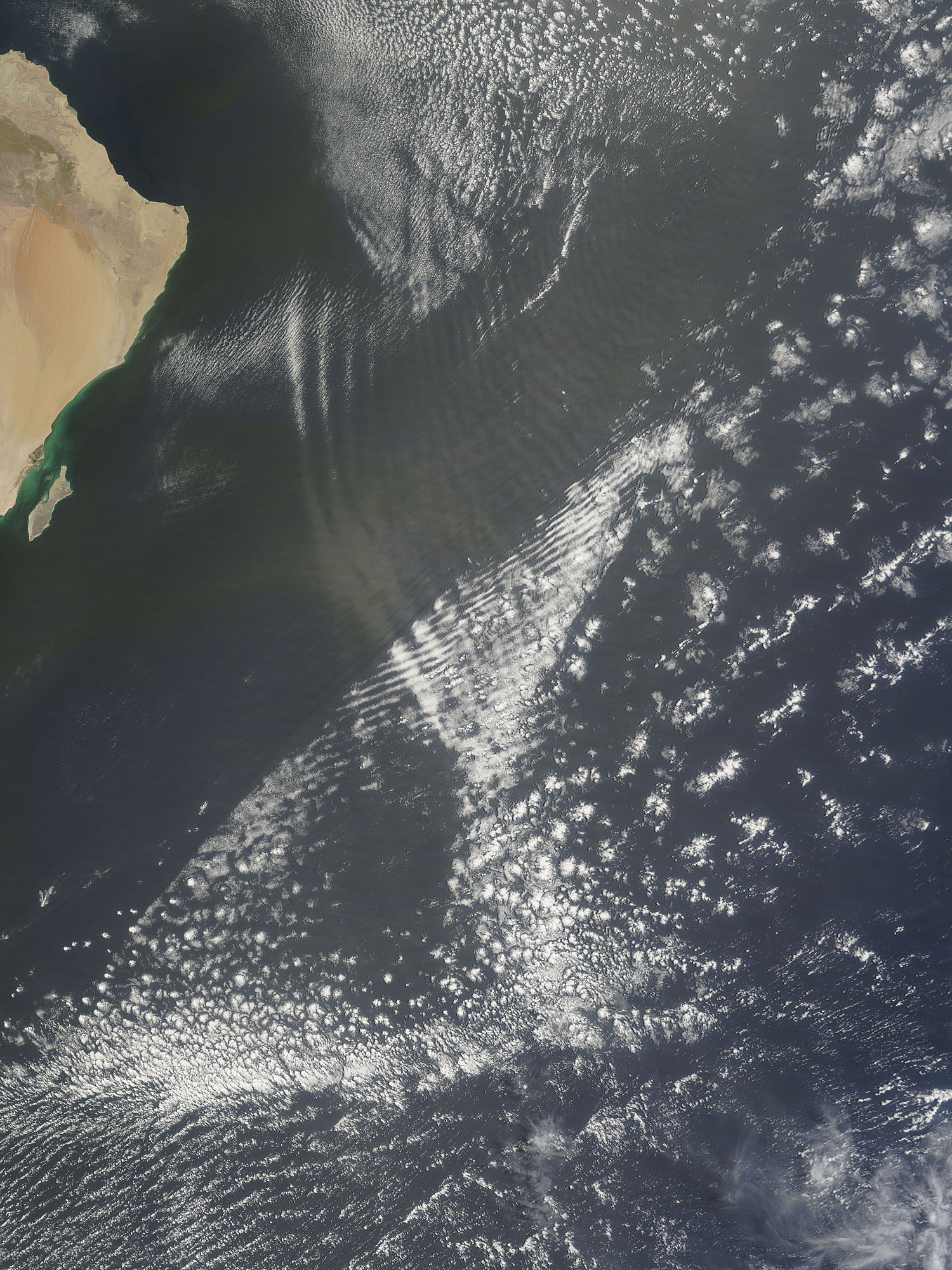 Wave Clouds in the Arabian Sea - related image preview