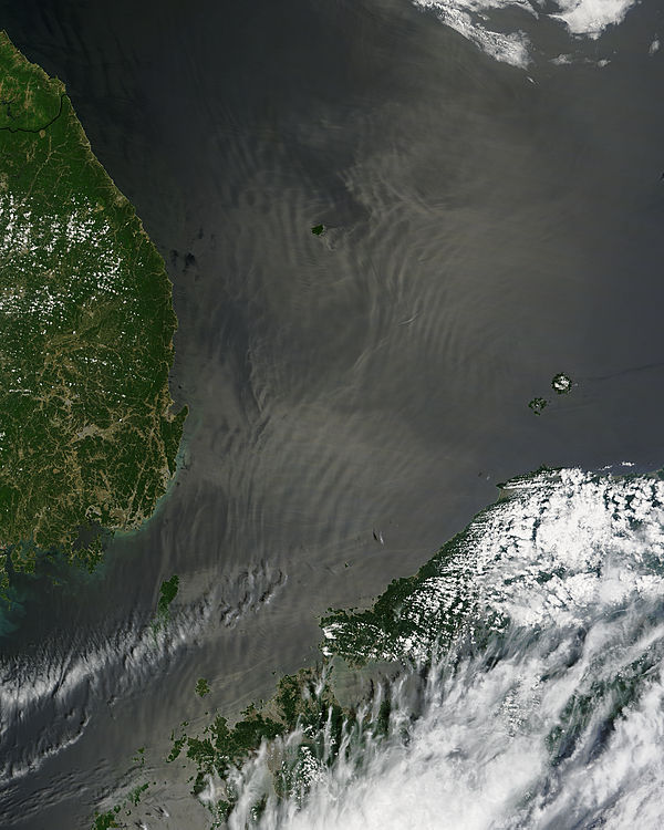 Internal waves in the Sea of Japan - related image preview