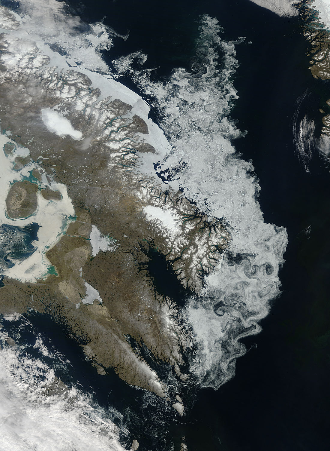 Sea ice off Baffin Island - related image preview