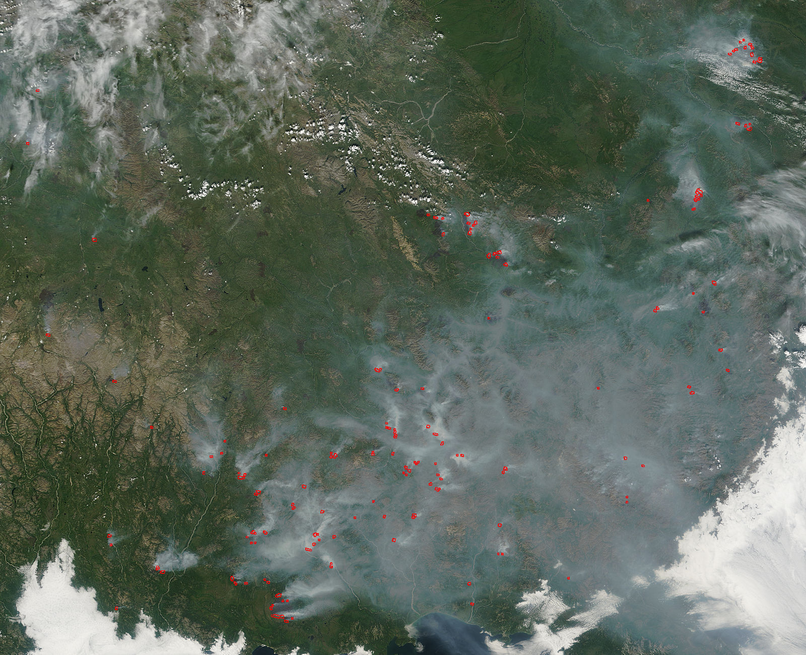 Fires in eastern Russia - related image preview