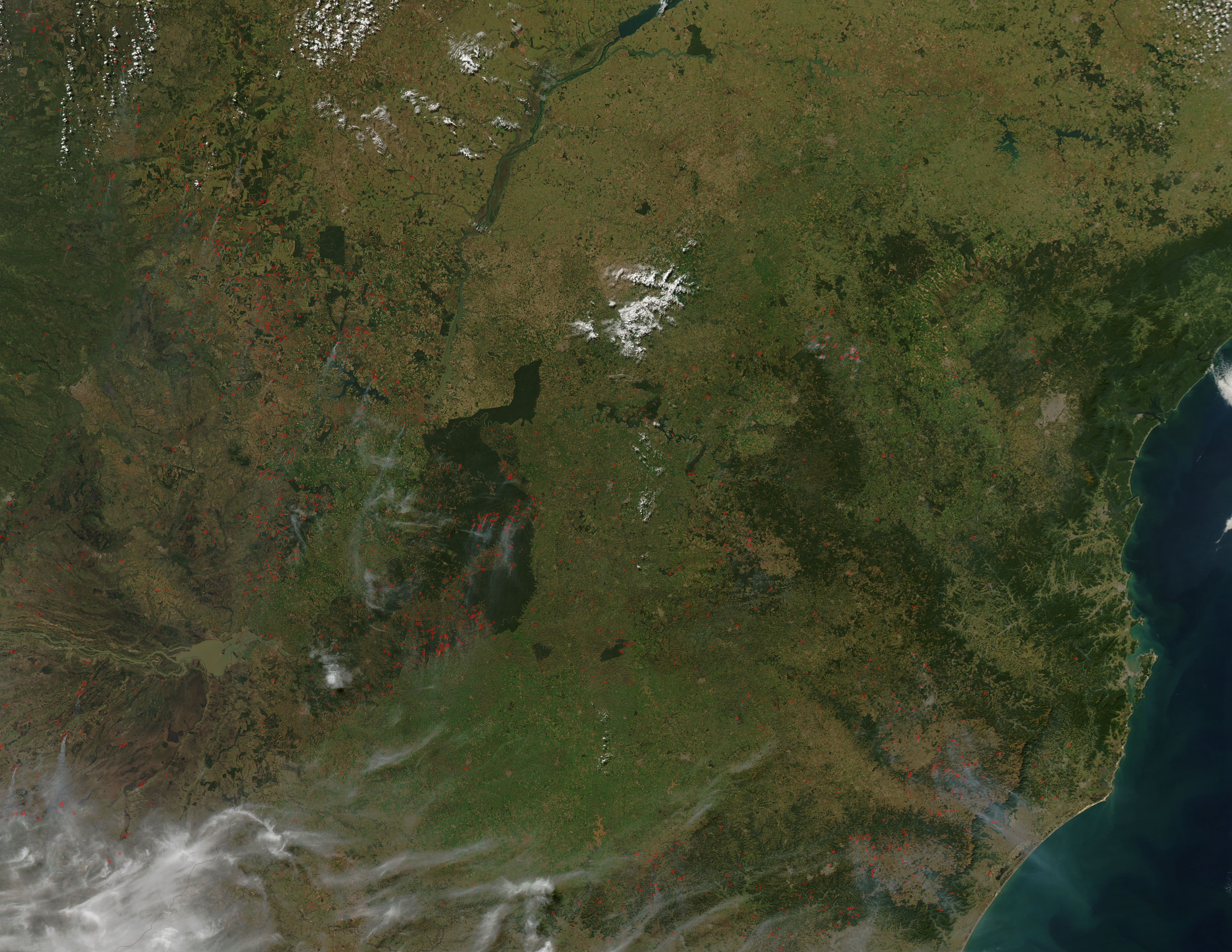 Fires in southern Brazil - related image preview