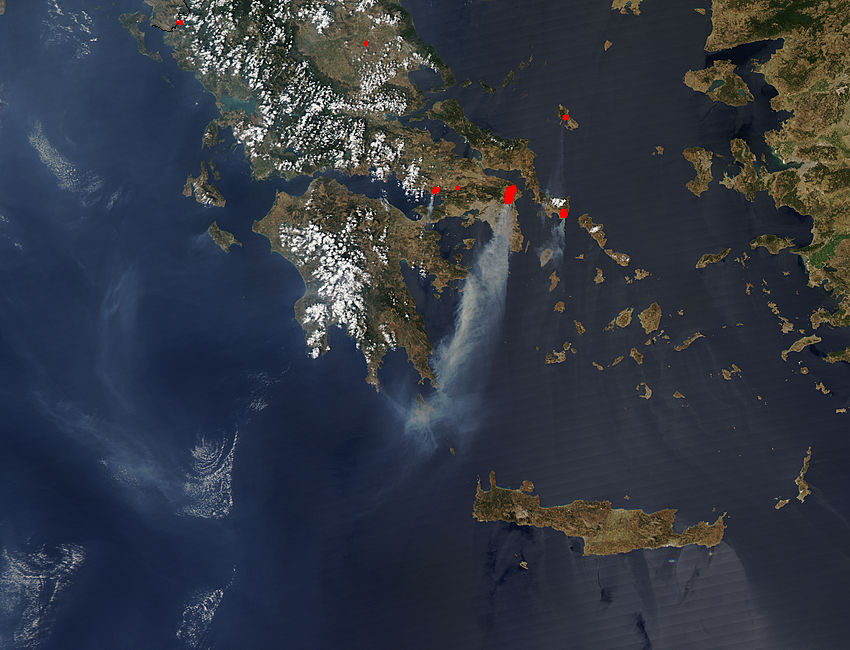 Fires in southern Greece - related image preview