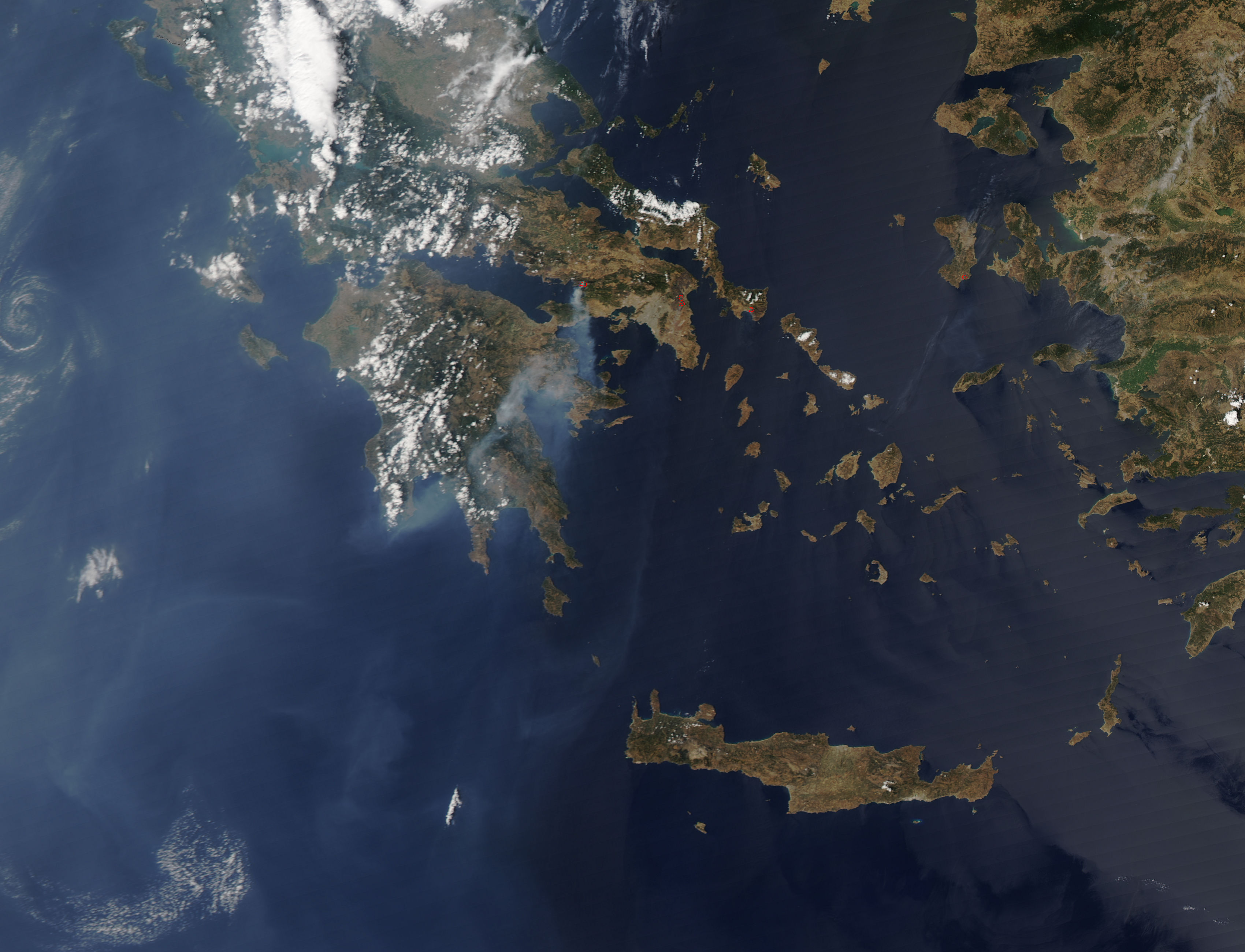 Fires in southern Greece - related image preview