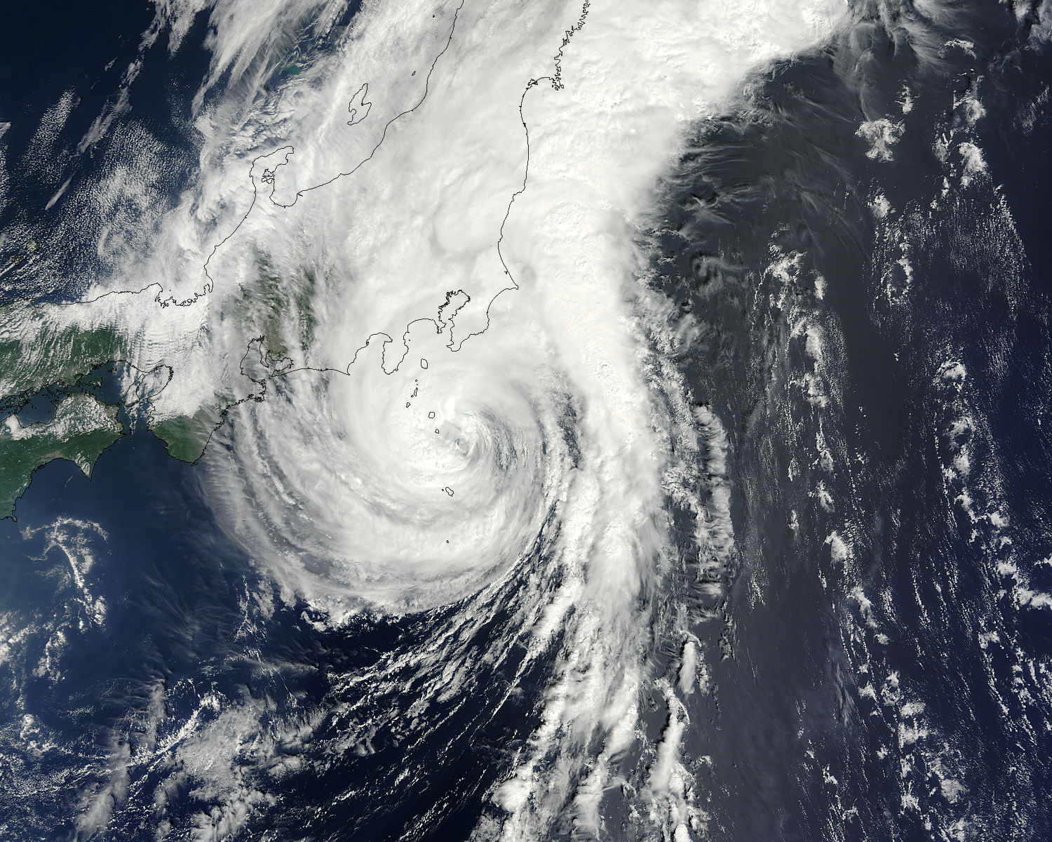 Tropical Storm Krovanh (12W) over Japan - related image preview