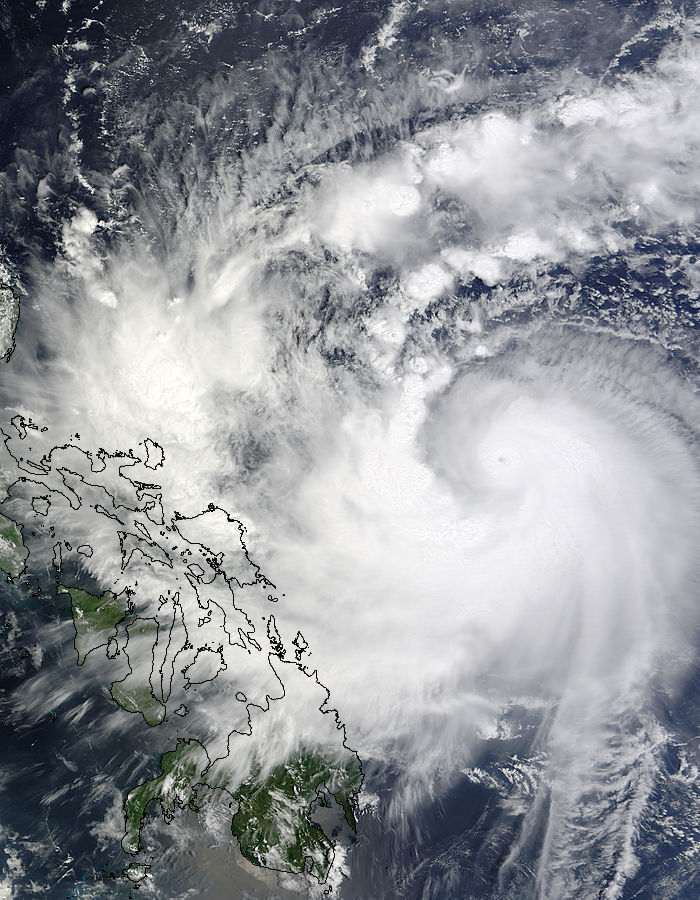 Typhoon Parma (19W) approaching the Philippine Islands - related image preview