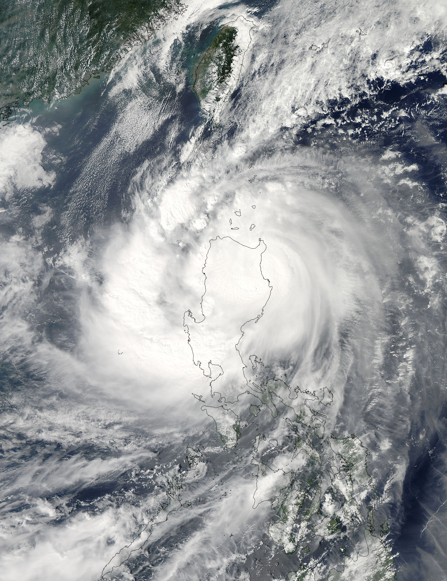 Typhoon Parma (19W) over the Philippine Islands - related image preview