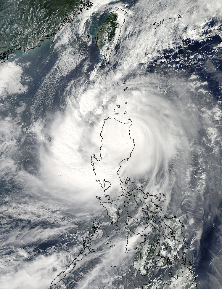 Typhoon Parma (19W) over the Philippine Islands - related image preview