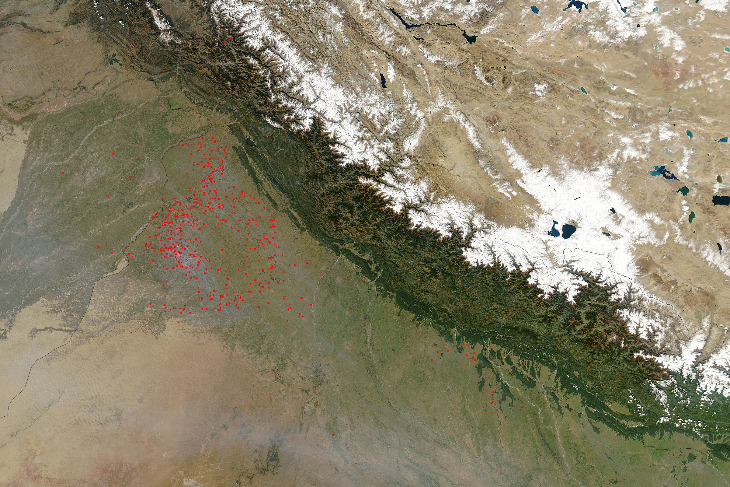 Fires in northern India - related image preview