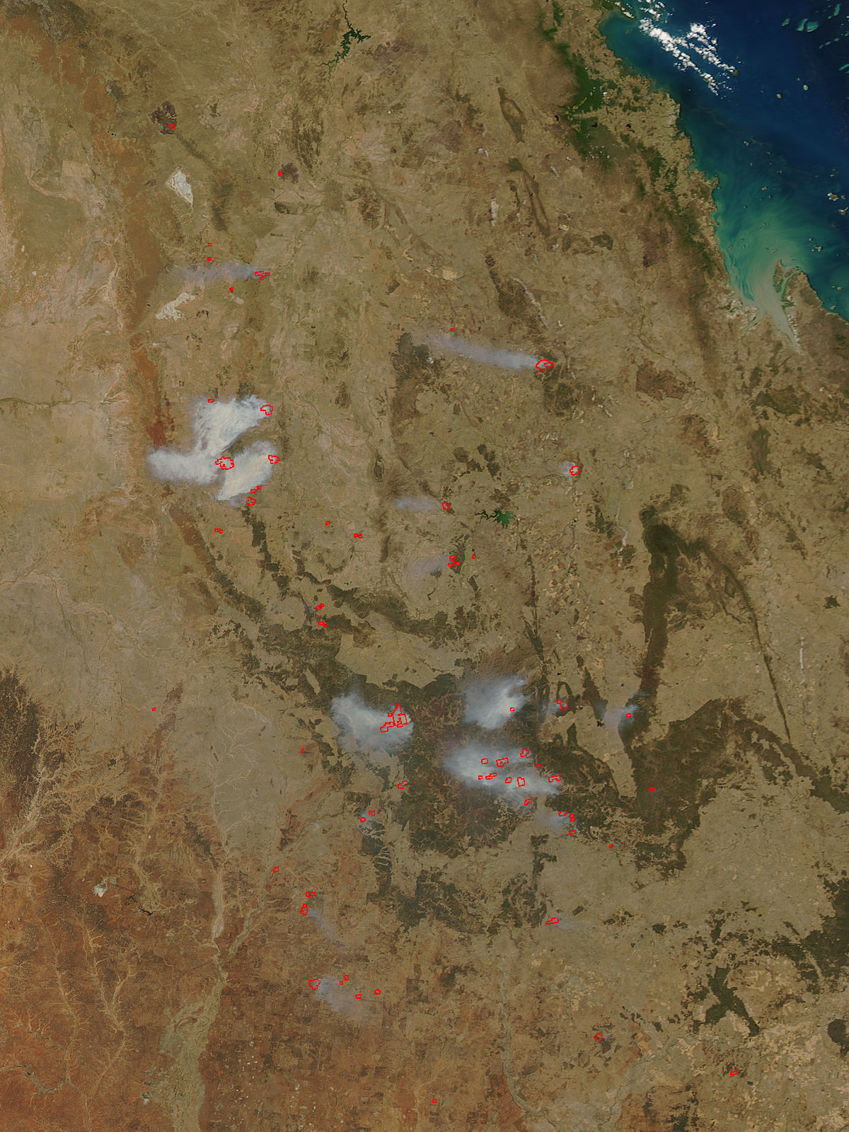 Fires in Queensland, Australia - related image preview