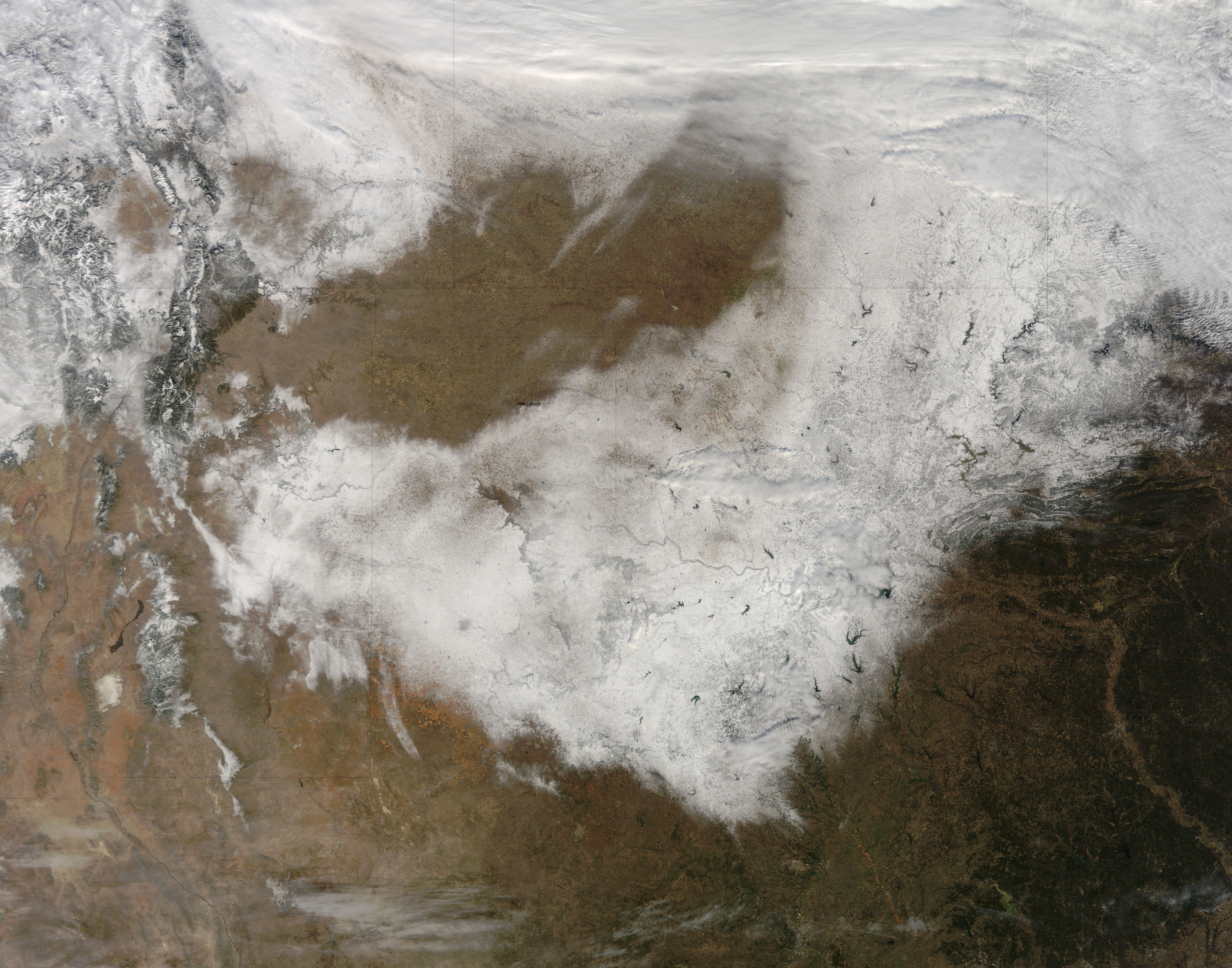 A White Christmas across the south central United States - related image preview