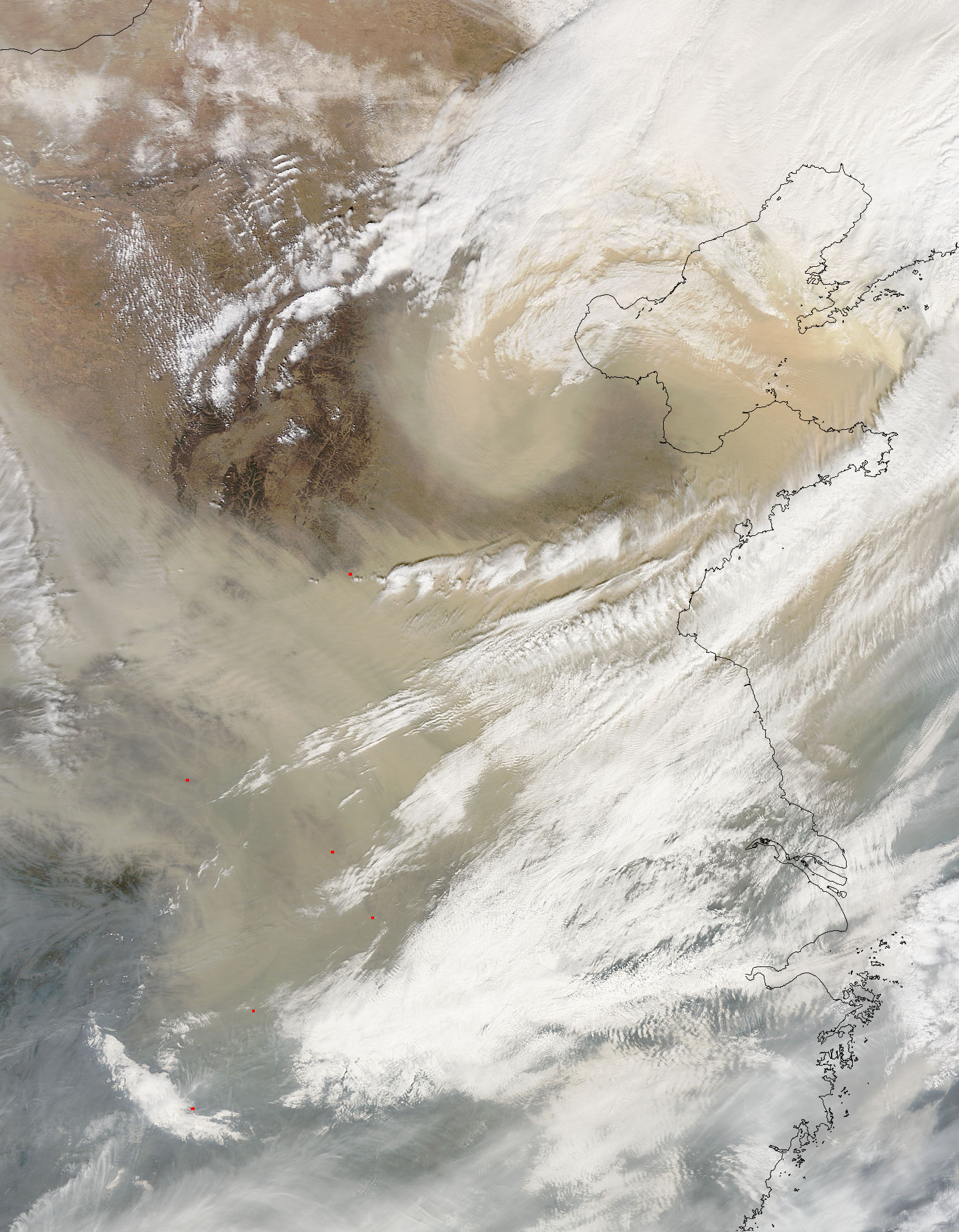 Dust storm in China - related image preview