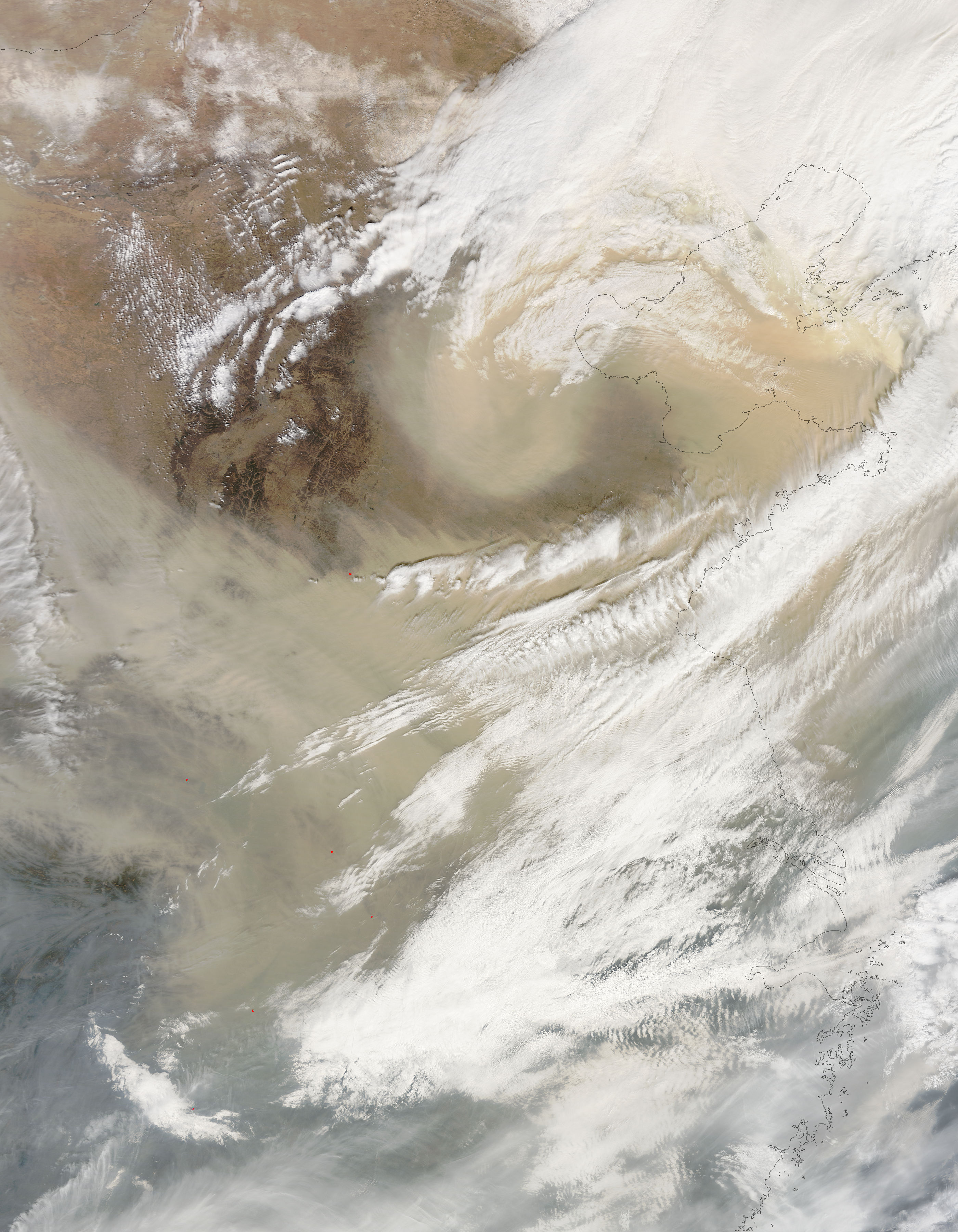 Dust storm in China - related image preview