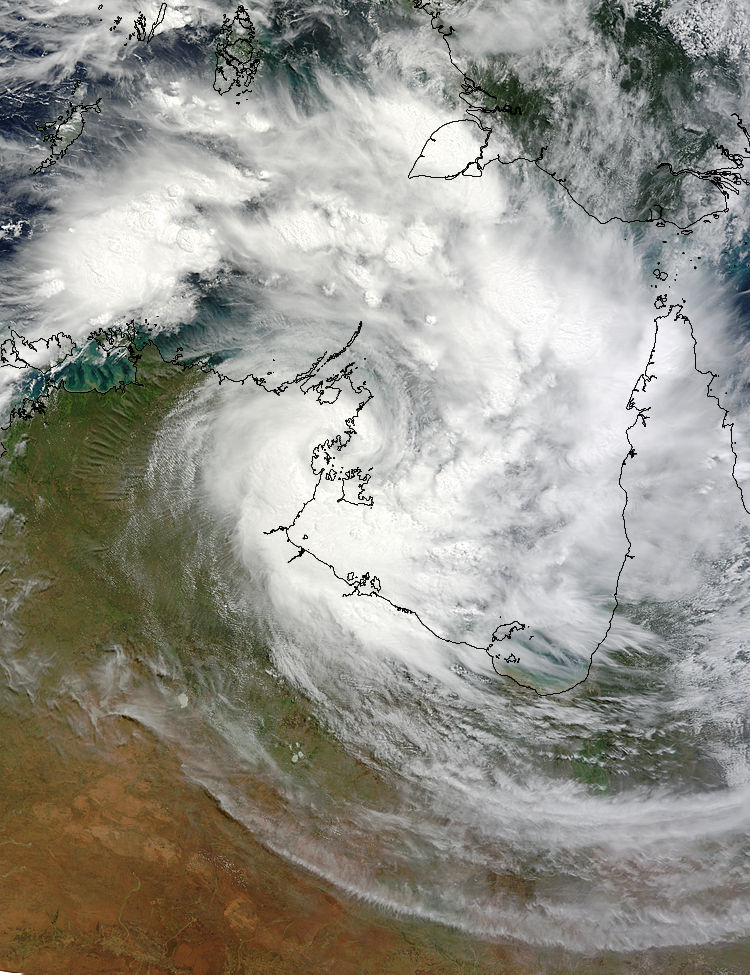 Tropical Cyclone Paul (22P) over Australia - related image preview