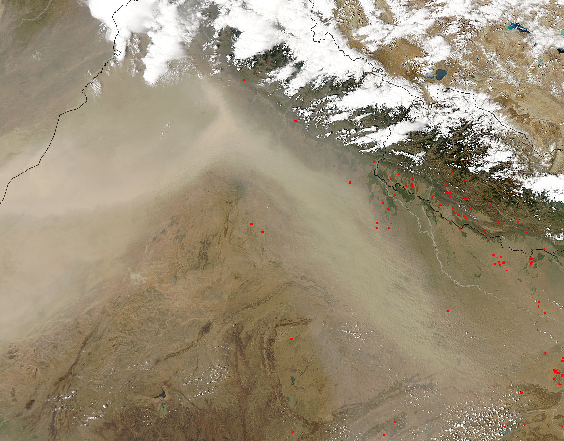 Dust storms in India - related image preview