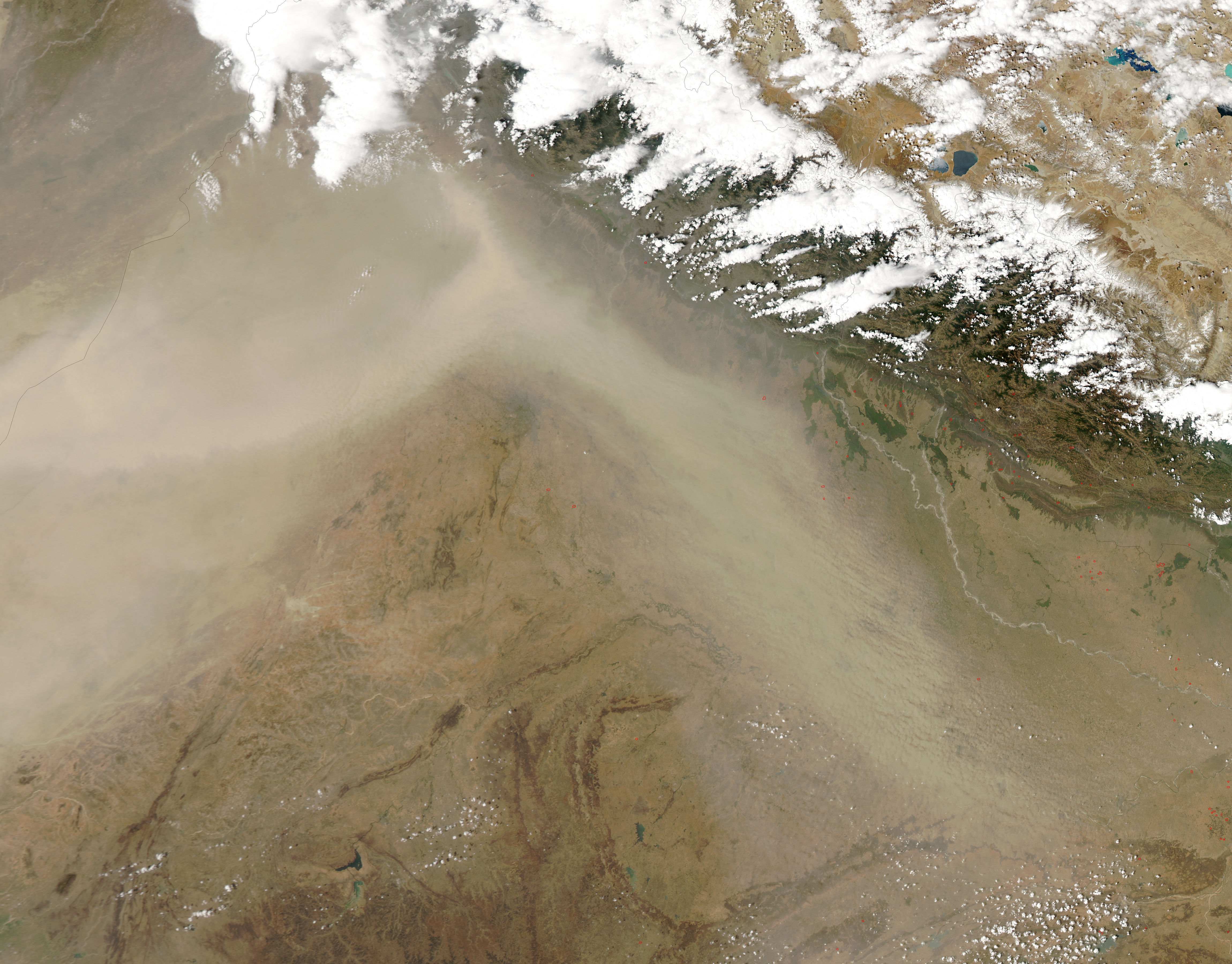 Dust storms in India - related image preview