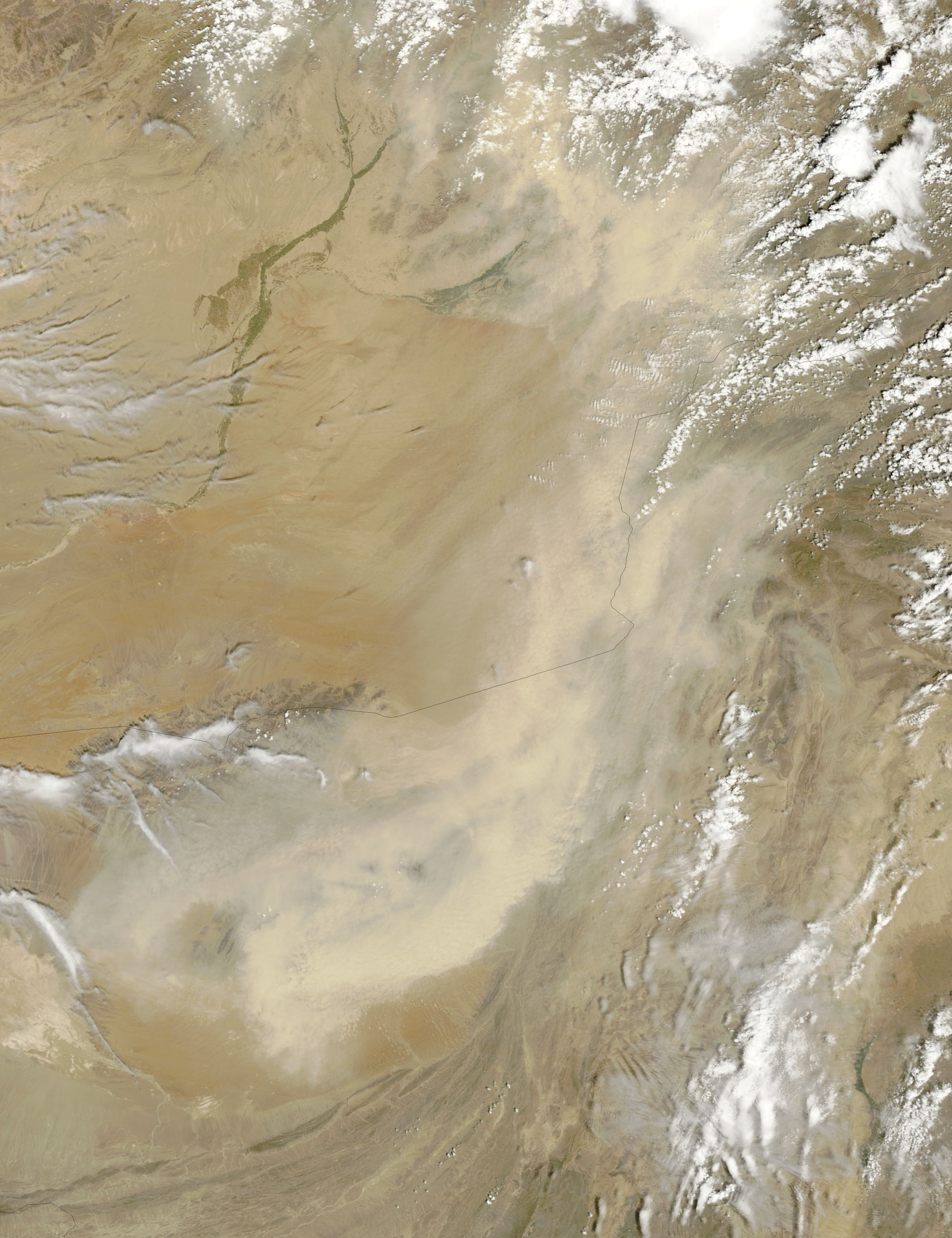 Dust storms in Pakistan and Afghanistan - related image preview