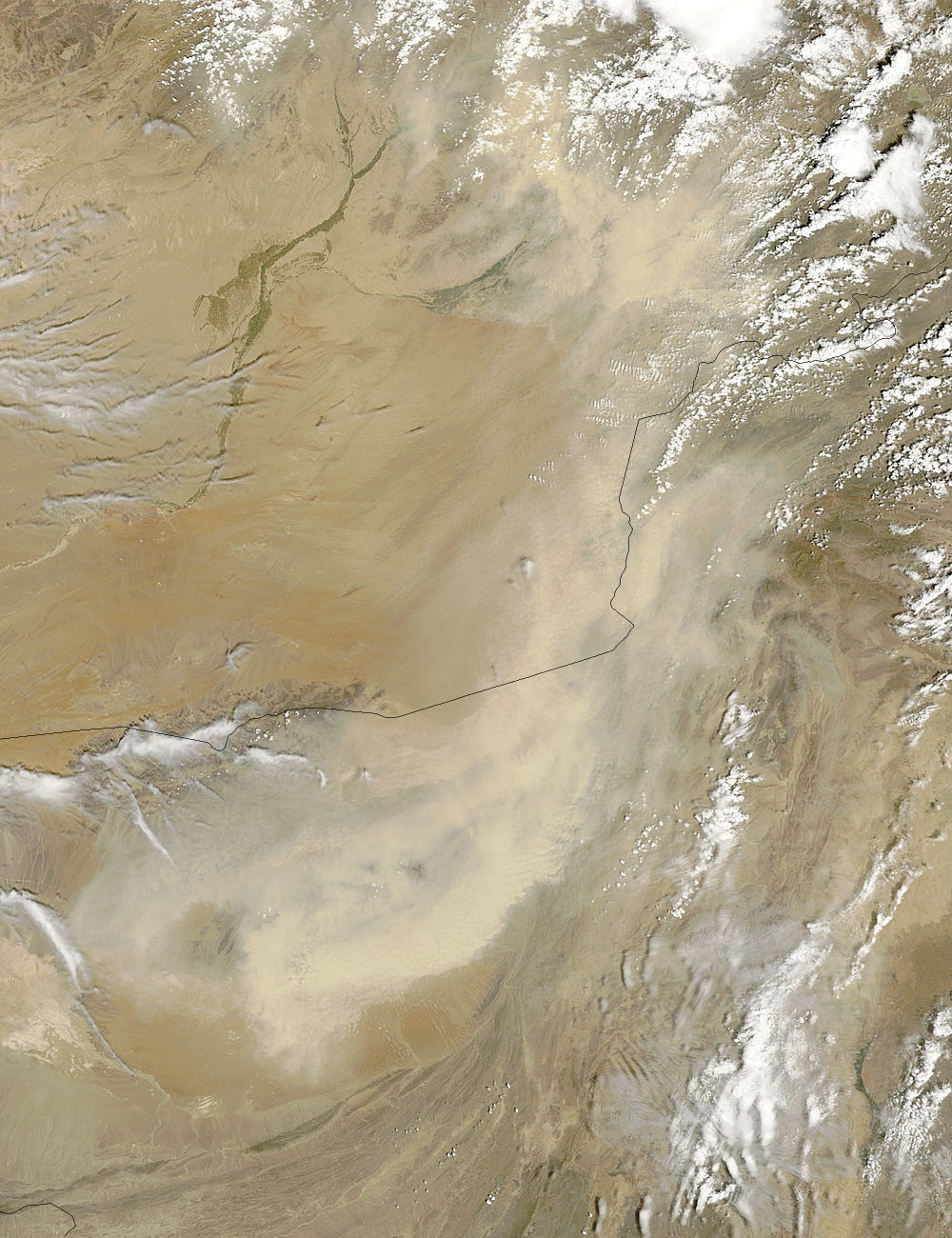 Dust storms in Pakistan and Afghanistan - related image preview