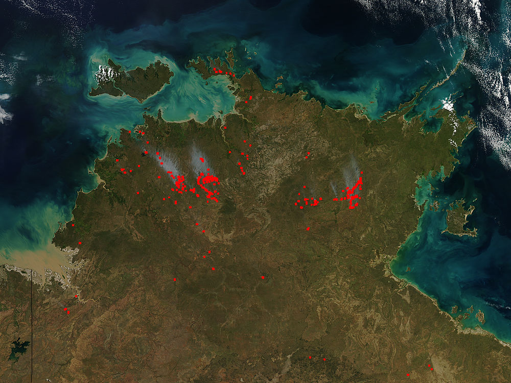 Fires in northern Australia - related image preview