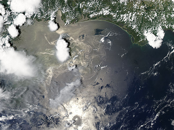 Oil slick in the Gulf of Mexico - related image preview