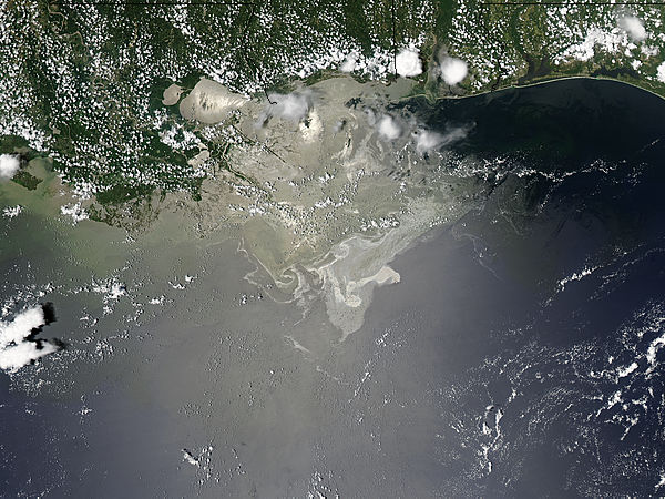 Oil slick in the Gulf of Mexico - related image preview