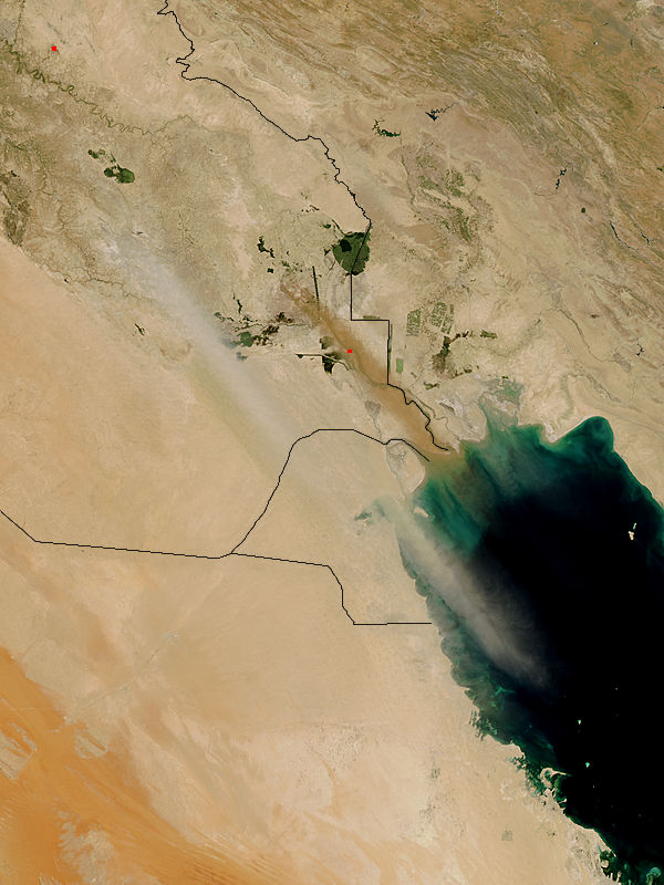 Dust storms in Iraq - related image preview